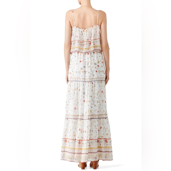 NWT Joie Vernita Silk Floral Maxi Dress XS - Picture 2 of 5
